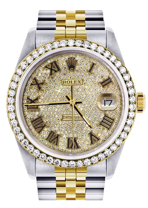 gold womens rolex with diamonds|rolex full diamond watch price.